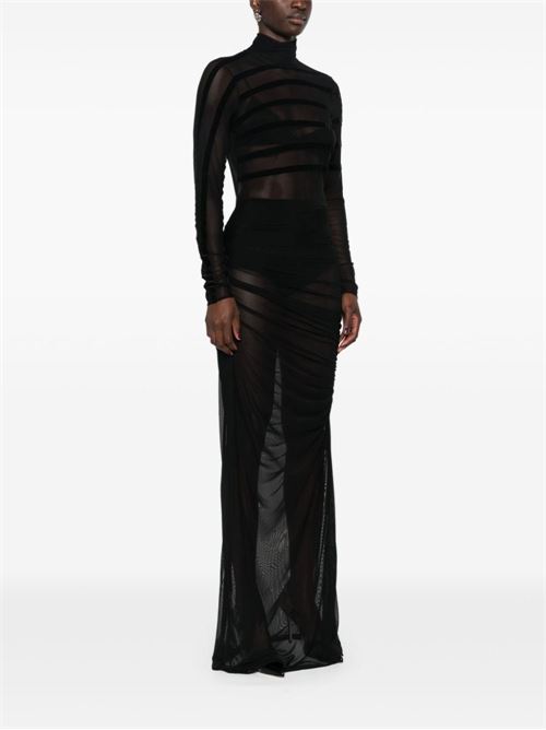 Draped mesh dress JEAN PAUL GAULTIER | 2430FRO234IT0040000